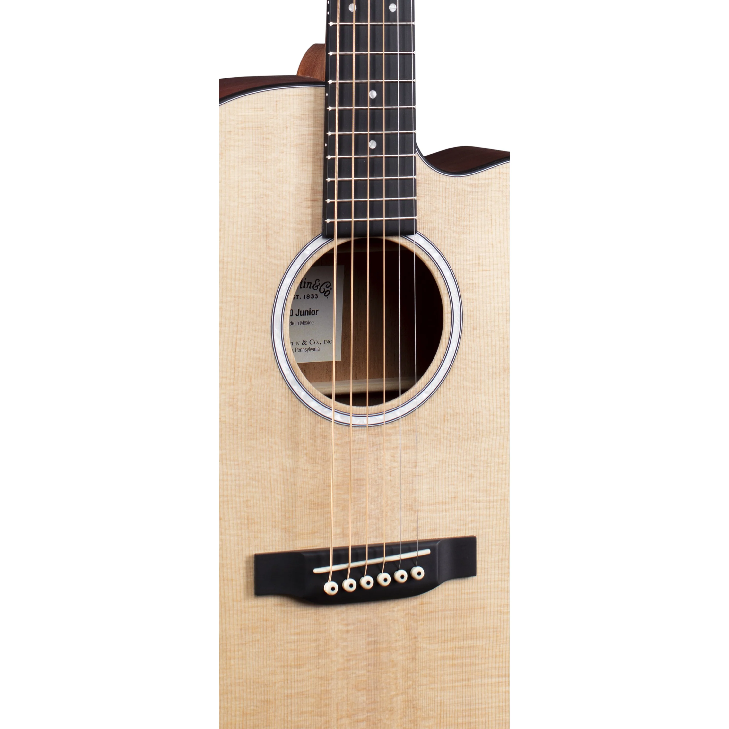 Martin 000CJR-10E Junior Auditorium Acoustic-Electric Guitar - Image 4