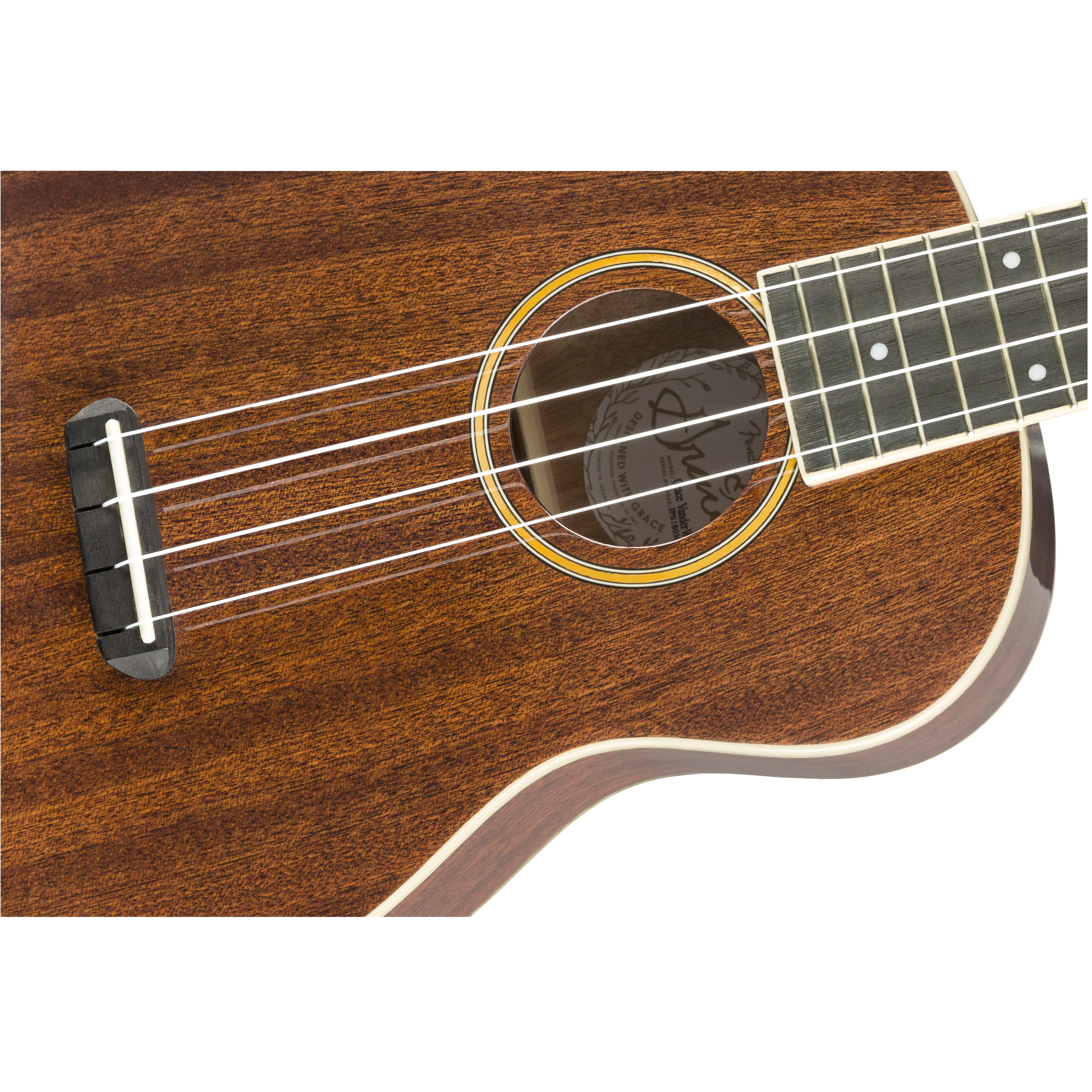 Fender 097-1630-076 Grace Vanderwaal Concert Ukulele - Image 6