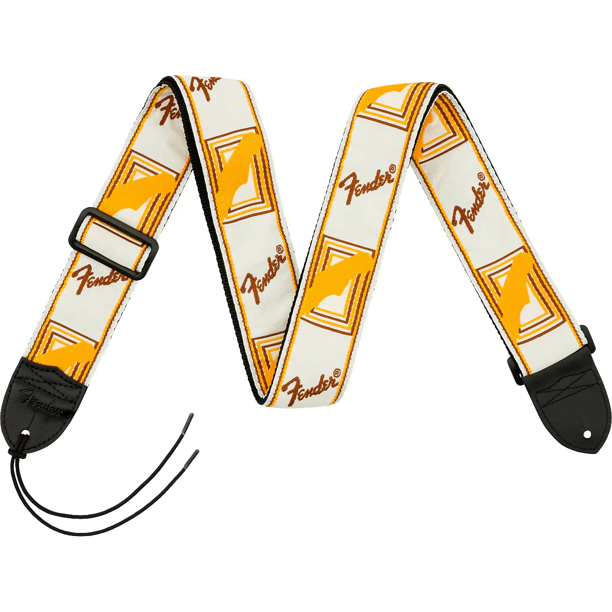 Fender 099-0683-000 Strap White/Brown/Yellow