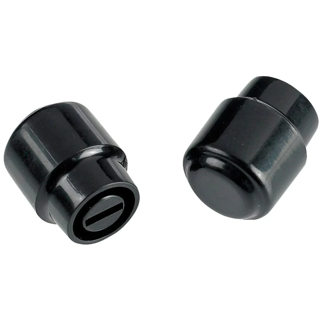 Fender 099-4936-000 Switch Tips for Original Tele, Black (2)