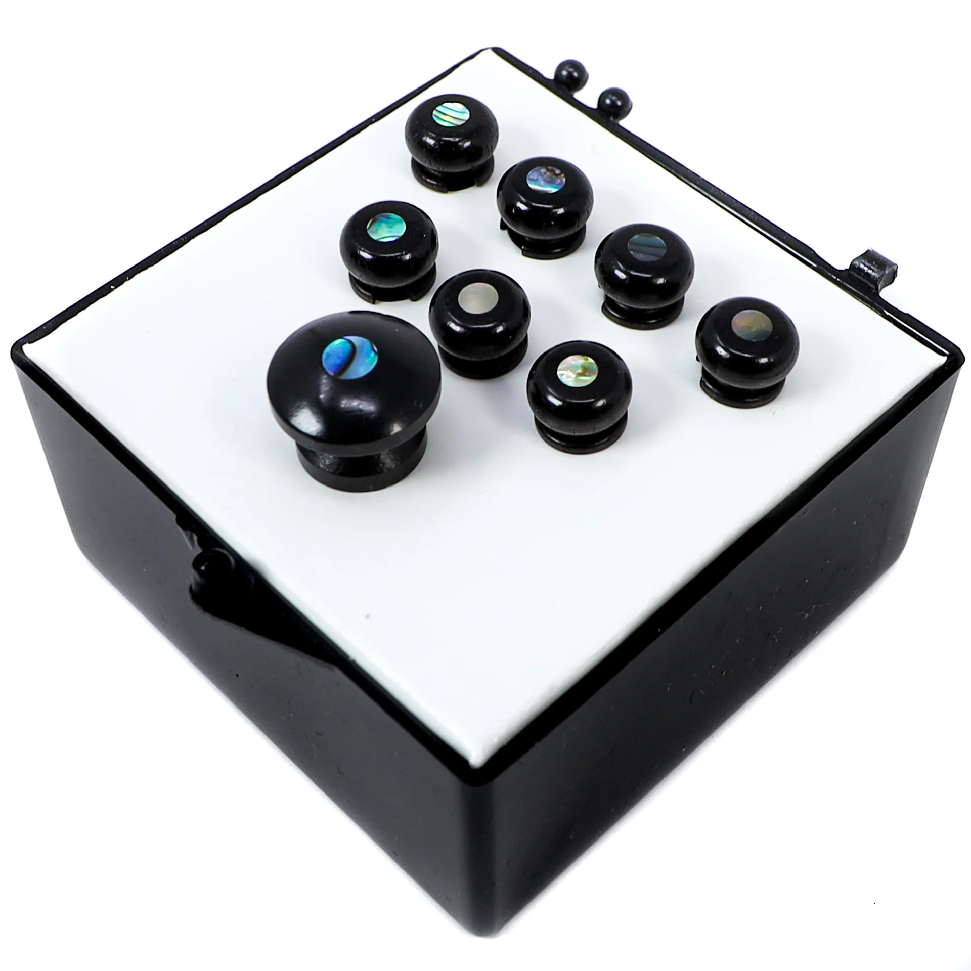 Martin 18APP50 Ebony Pin Set with Pearl Inlay