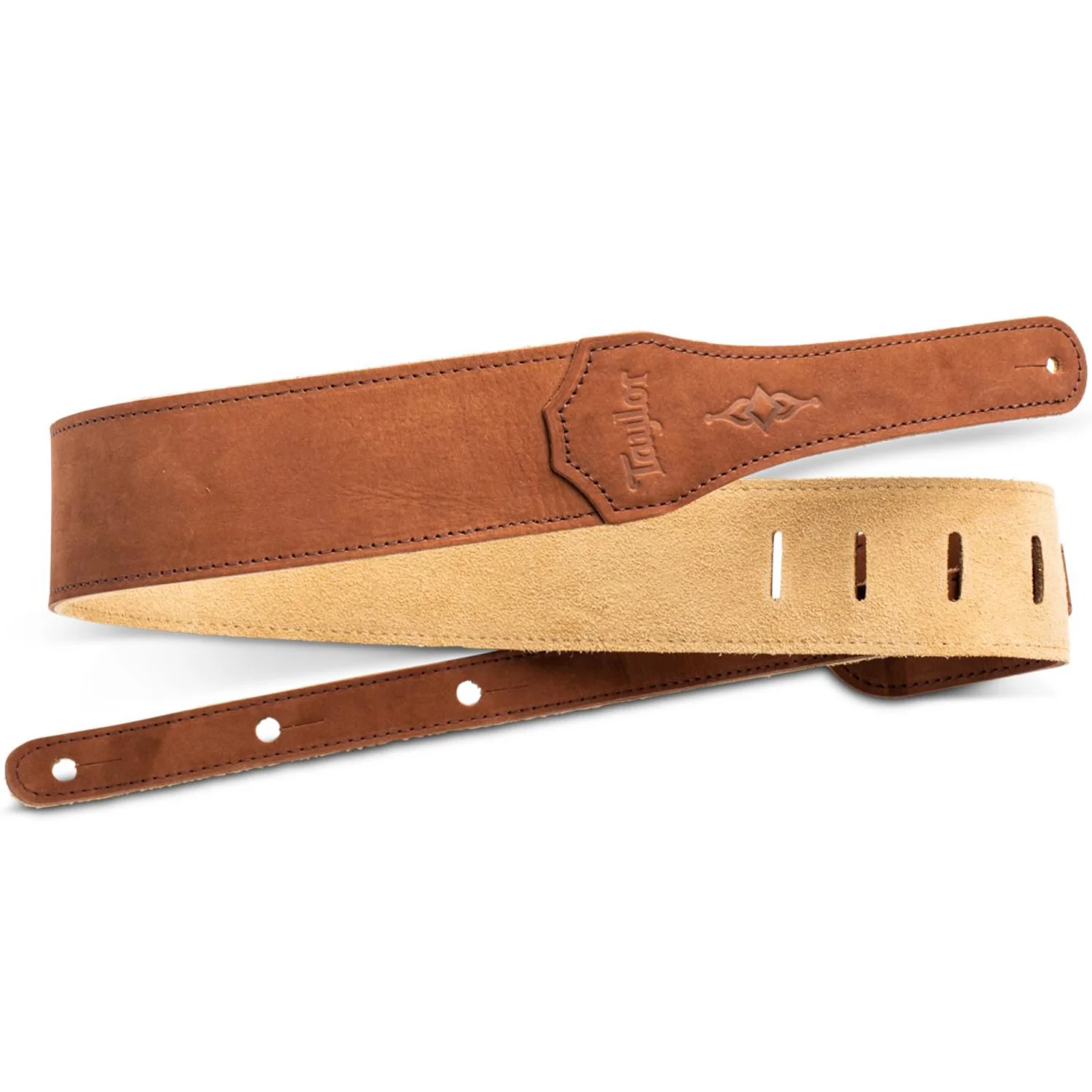 Taylor 4103-25 300 Series - Gemstone 2.5" Guitar Strap, Brown