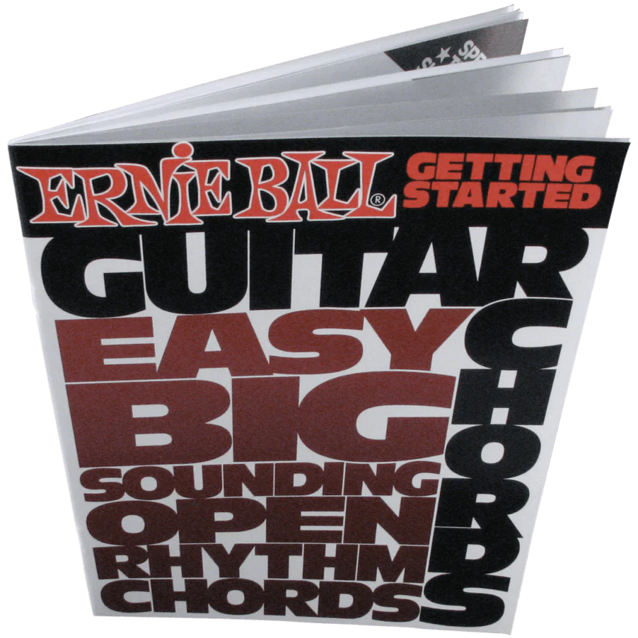 Ernie Ball 7010 Big Easy Chord Book