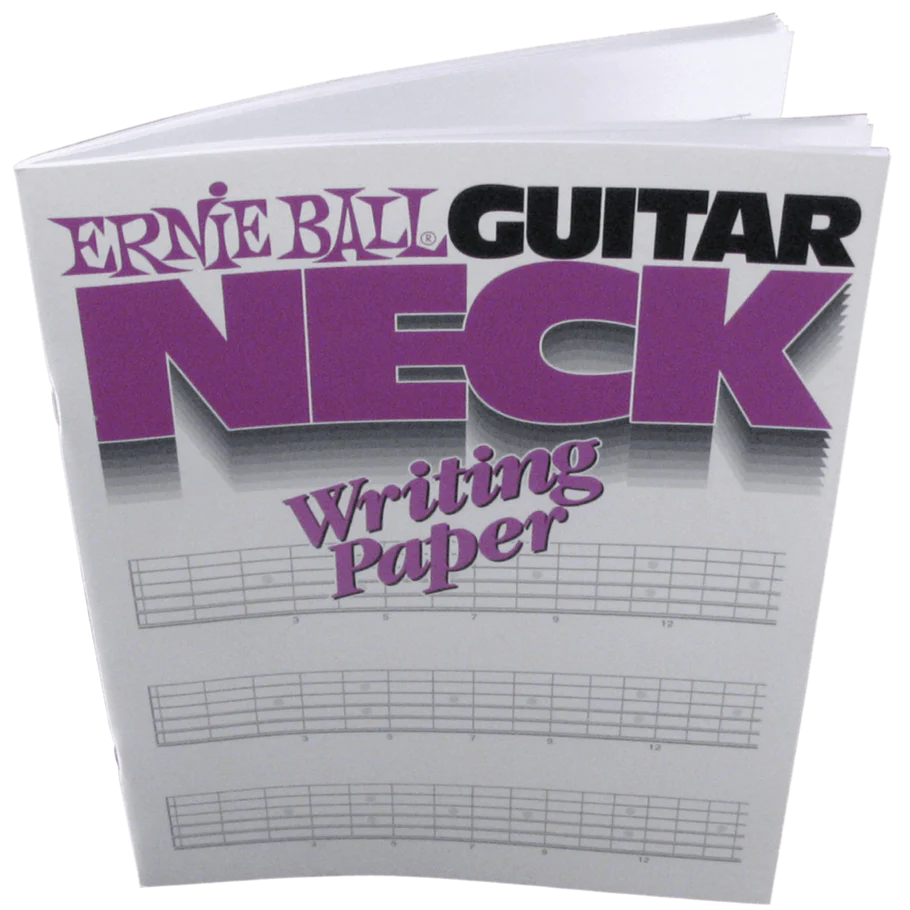 Ernie Ball 7020 Guitar Neck Paper Book