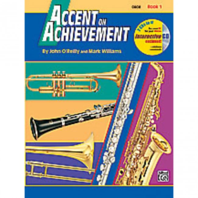 Alfred A-17082 Accent on Achievement Book 1 - Oboe