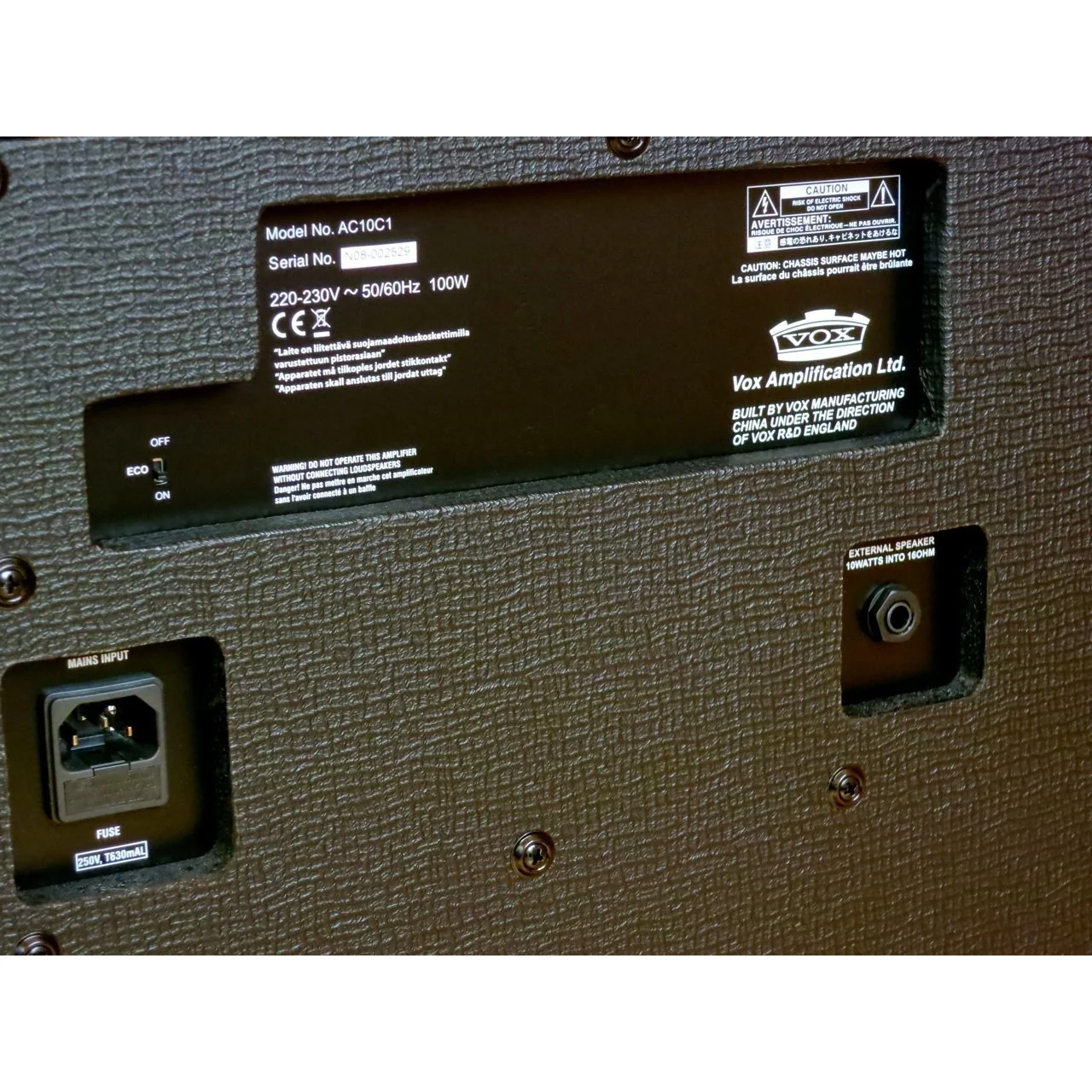 Vox AC10C1 AC10 Custom 10-Watt Tube Amplifier - Image 3