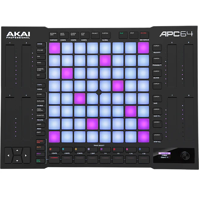 Akai APC64 Ableton Live Controller w/ 64 Pads, 8 Touch Strips - Image 7