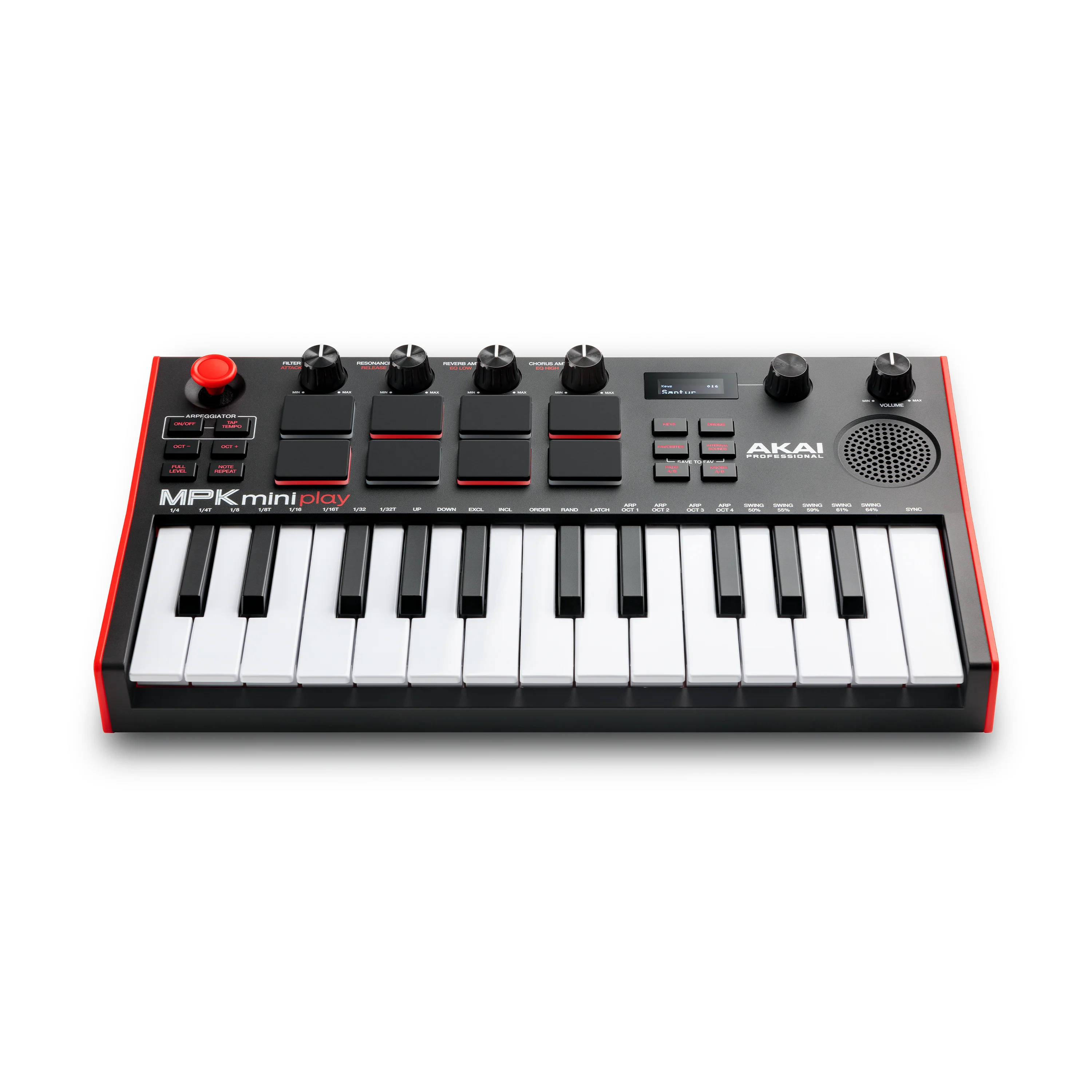 Akai MPKMINIPLAYMK3 MK3 Mini Keyboard and Drum Pads with Built-In Sounds - Image 4