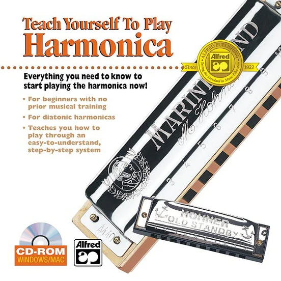 Alfred A-19387 Alfred's Teach Yourself to Play Harmonica