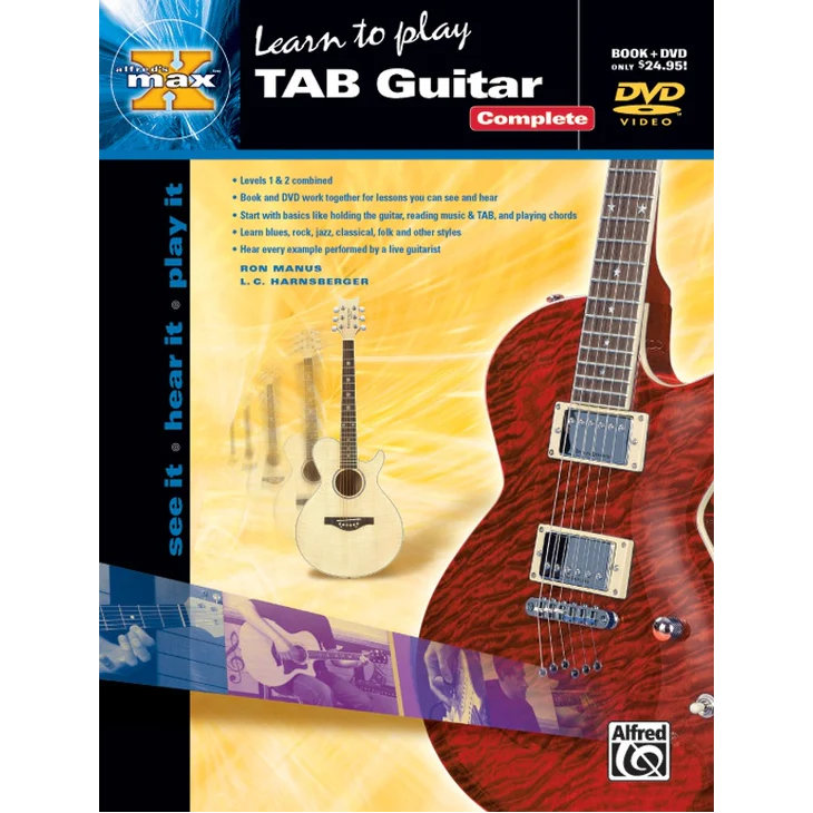 Alfred A-27708 Alfred's MAX TAB Guitar Complete