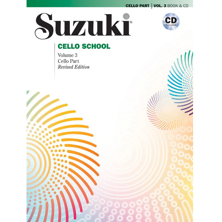 Alfred A-40703 Suzuki Cello School, Volume 3