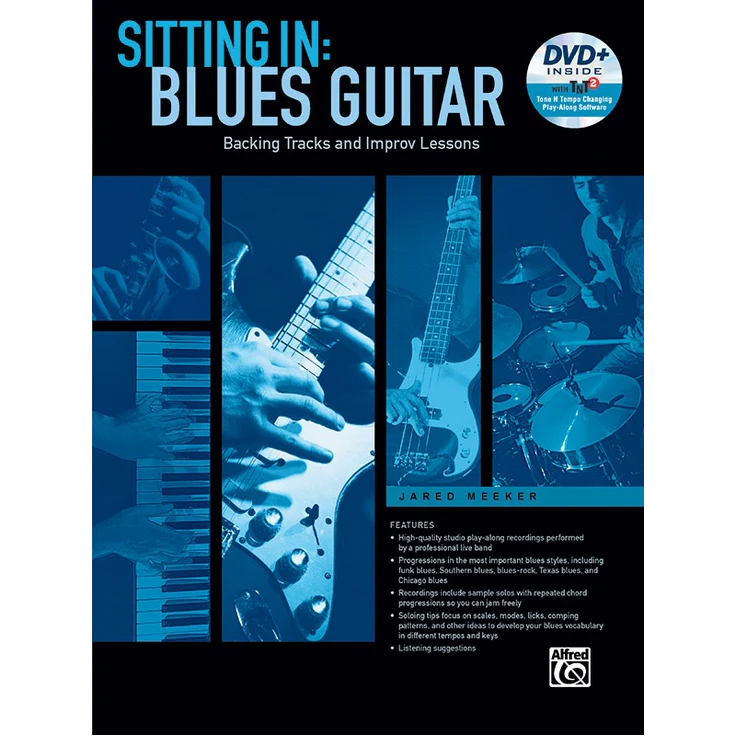 Alfred A-44433 Sitting In: Blues Guitar