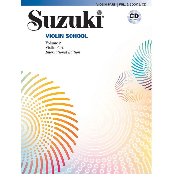 Alfred A-48725 Suzuki Violin School Volume 2 with CD