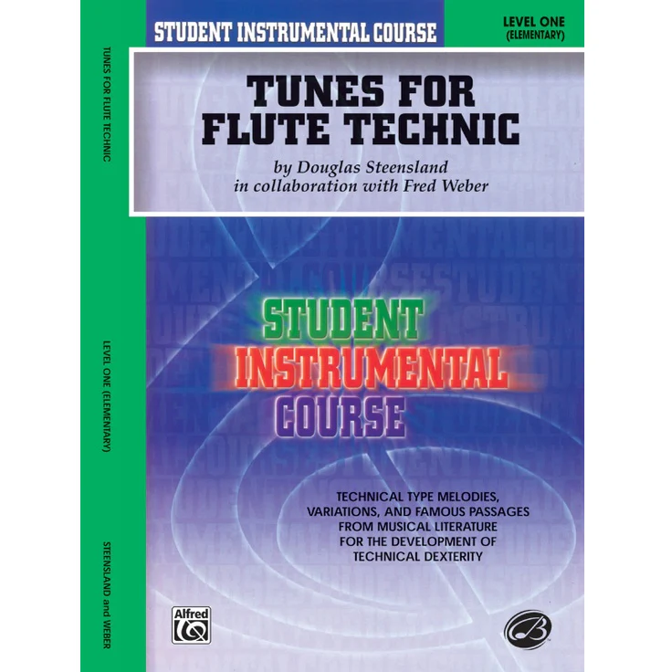 Alfred BIC00103A Student Instrumental Course: Tunes for Flute Technic, Level I