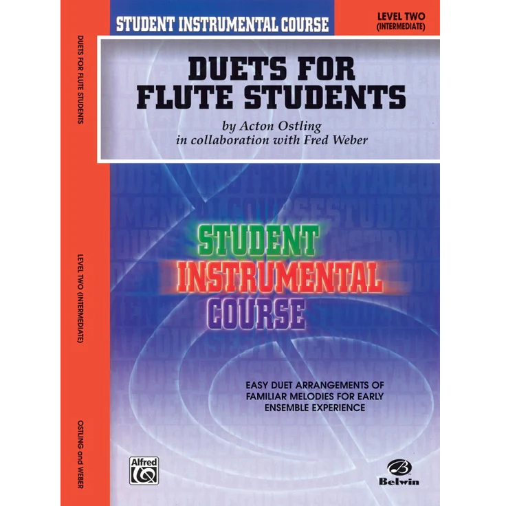 Alfred BIC00205A Student Instrumental Course: Duets for Flute Students, Level II