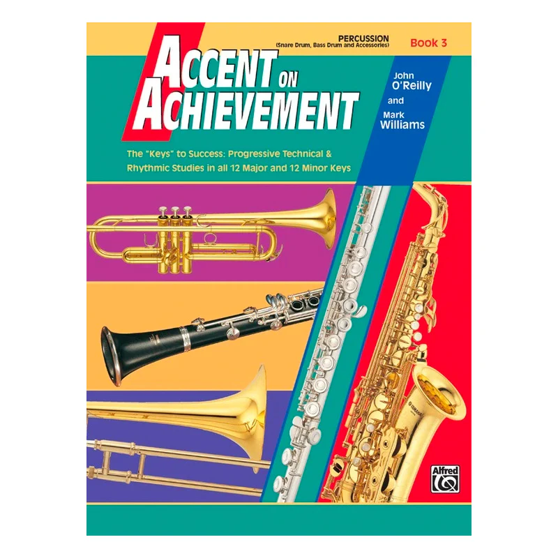 Alfred A-18069 Accent on Achievement Book 3 - Percussion