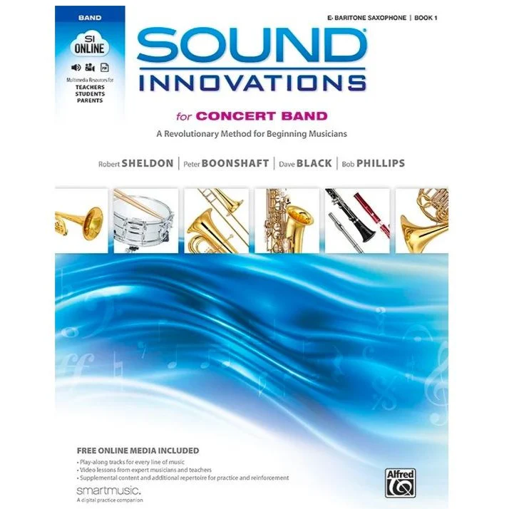 Alfred A-34535 Sound Innovations Concert Method Book 1 - Bari Saxophone