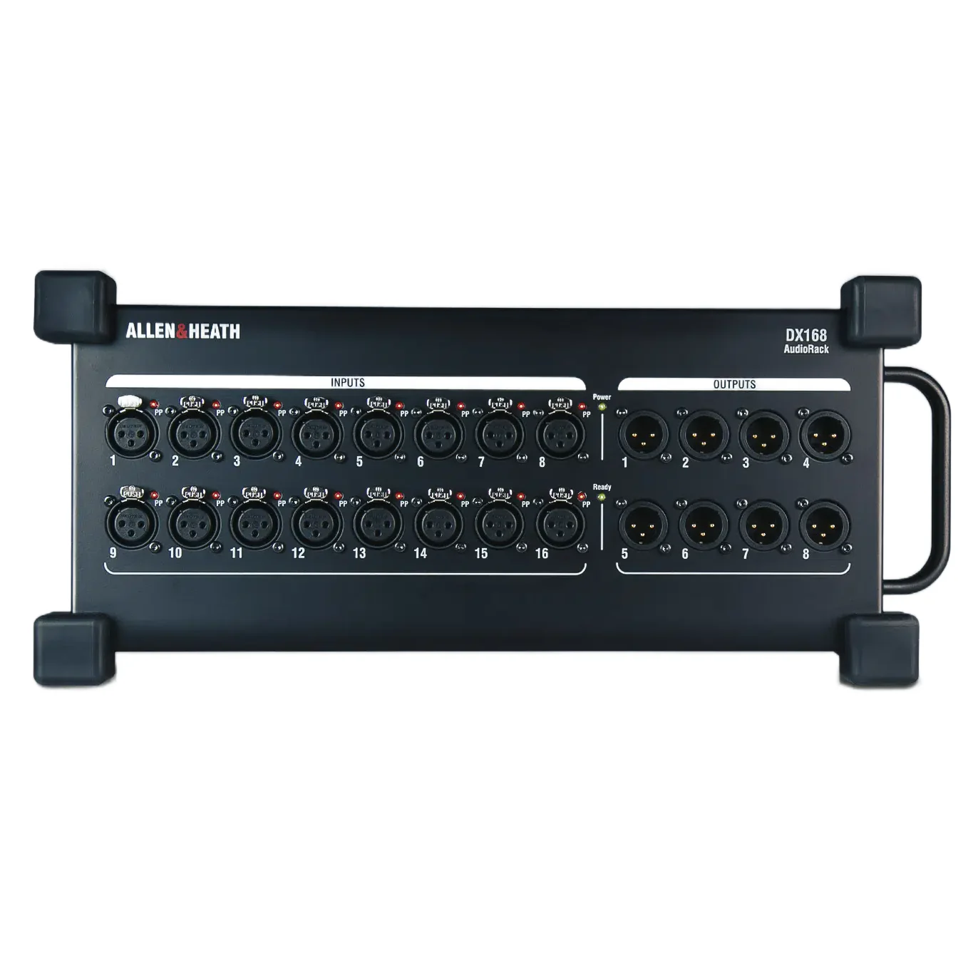 Allen & Heath AH-DX168 16in x 8out Stage Box w/ dLive 96kHz Mic Preamps, 96kHz