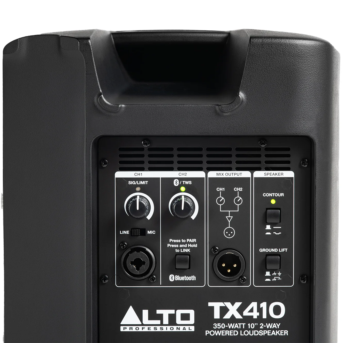Alto Pro TX410XUS 10" Power Speaker w/ Bluetooth, 350 W - Image 6