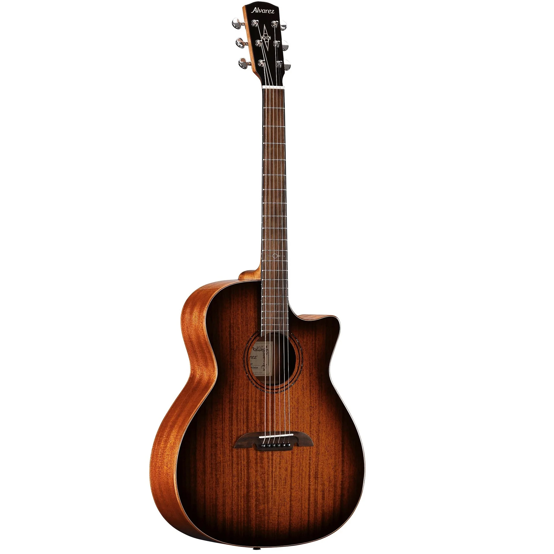 Alvarez AG66CESHB-DLX Grand Auditorium Acoustic Electric w/Cutaway and LR Baggs VTC