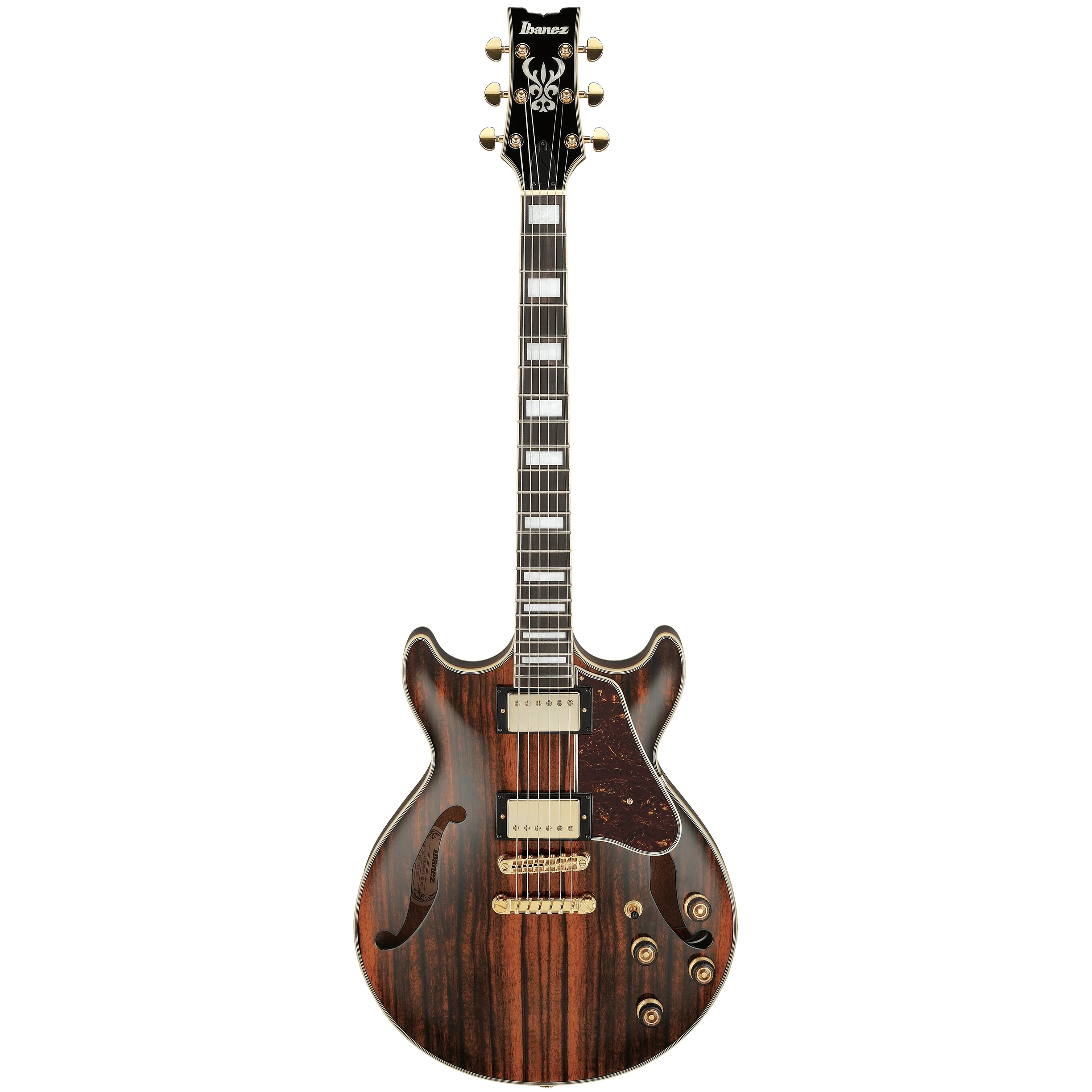 Ibanez AM93MENT Artcore Expressionist Nat Macassar Ebony