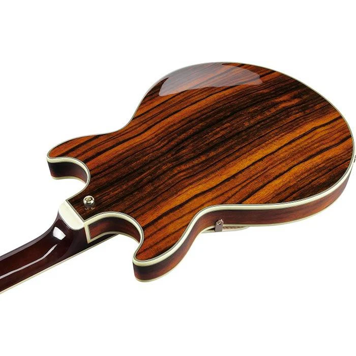Ibanez AM93MENT Artcore Expressionist Nat Macassar Ebony - Image 4