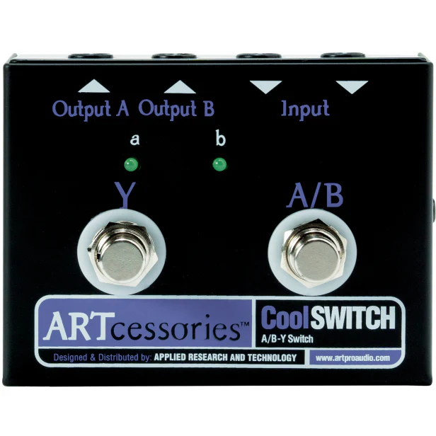 ART COOLSWITCH A/B or Y Switch Box Pedal