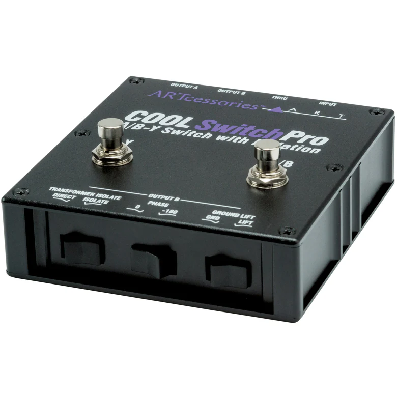 ART COOLSWITCHPRO A/B-Y Switch Box Pedal w/ Isolation - Image 3