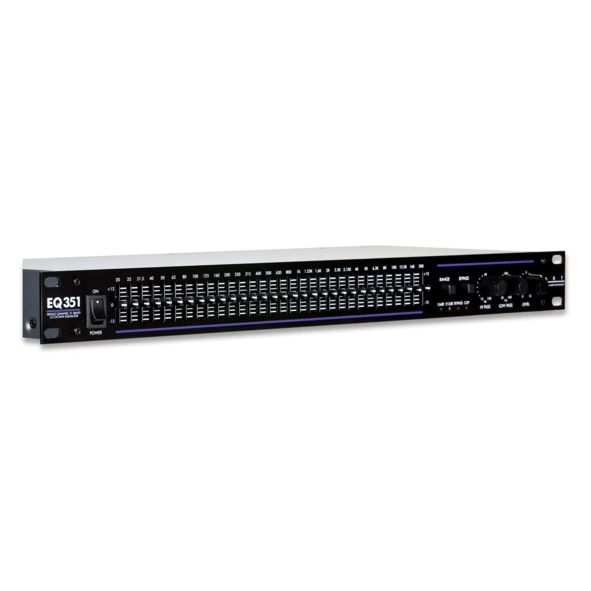ART EQ351 Rack Mount Single 31-band EQ, 1U - Image 2