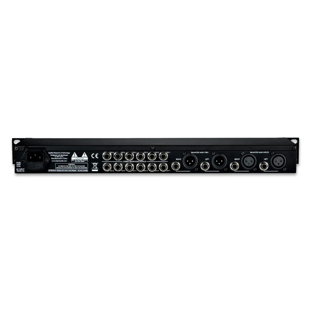 ART HEADAMP6 6 Channel Headphone Amplifier - Image 3