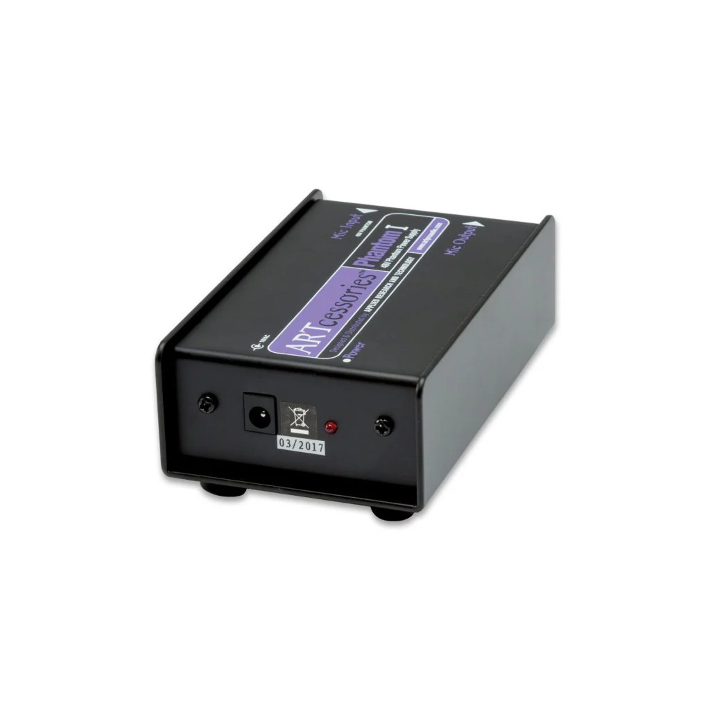 ART PHANTOM1 Single channel 48V Phantom Power Supply - Image 2