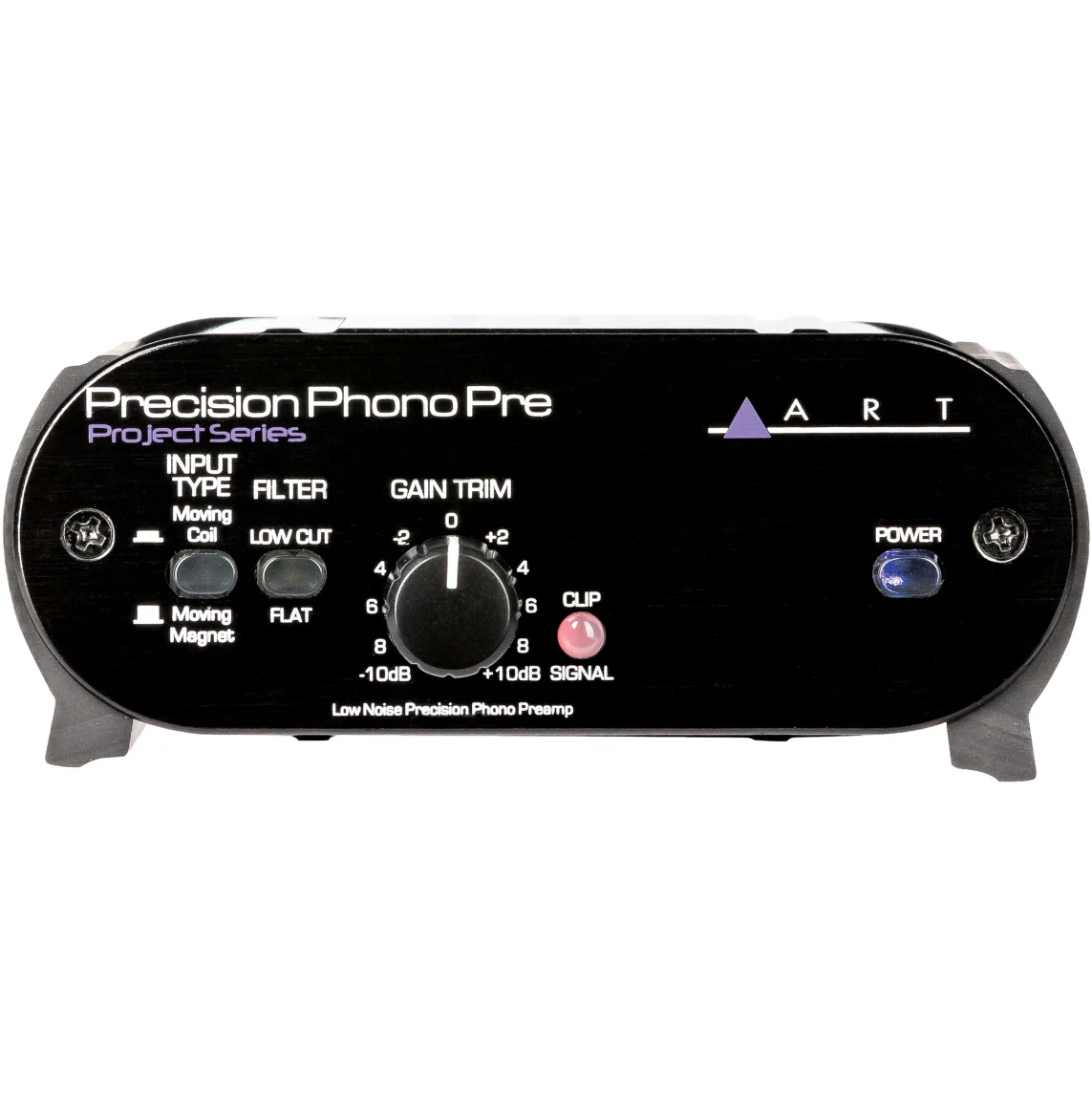 ART PRECISION-PHONO Precision Phono Preamp w/ Variable Gain for MM and MC