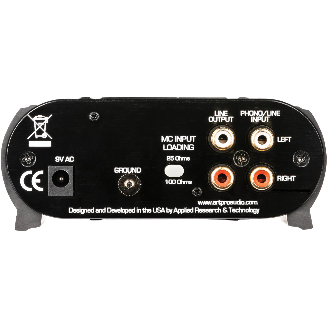 ART PRECISION-PHONO Precision Phono Preamp w/ Variable Gain for MM and MC - Image 2