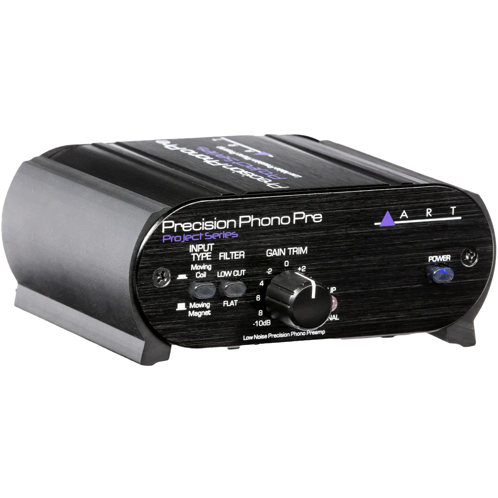 ART PRECISION-PHONO Precision Phono Preamp w/ Variable Gain for MM and MC - Image 4