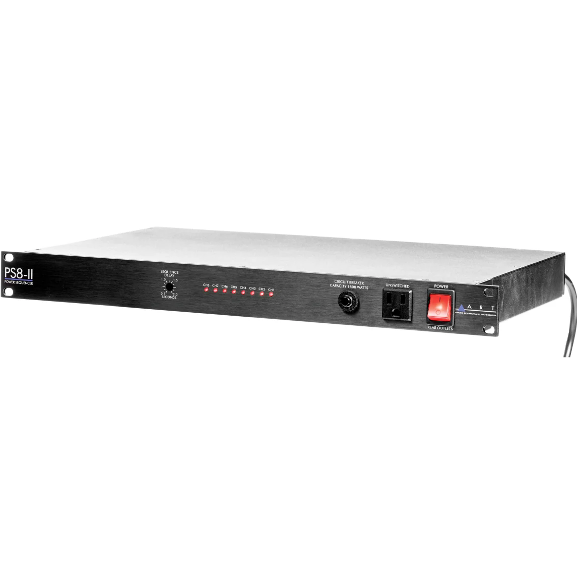 ART PS8-II 8-Outlet Power Sequencer w/ EMI & RFI filtering - Image 3