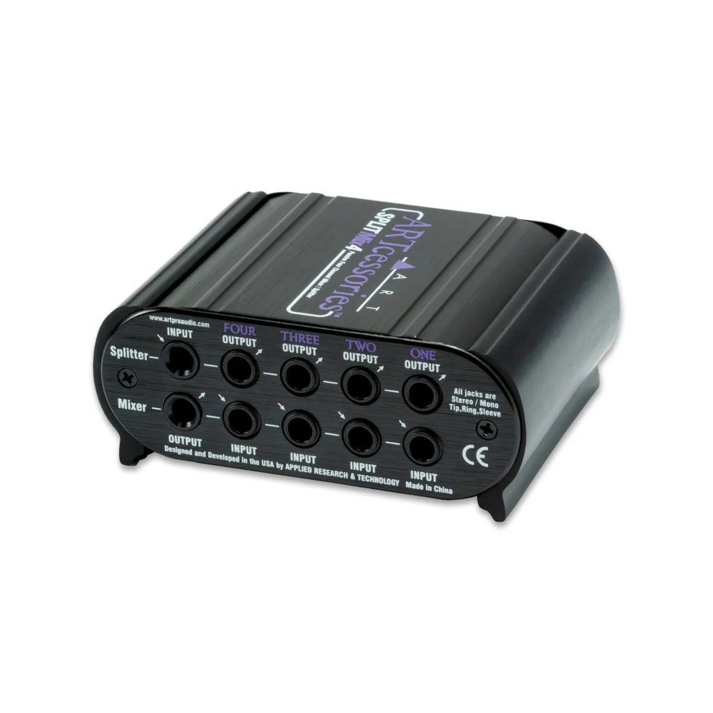 ART SPLITMIX4 Passive Four channel Stereo / Mono Mixer / Splitter - Image 2