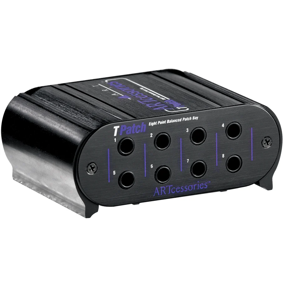 ART TPATCH Compact 8-Point Balanced Patch Bay - Image 4