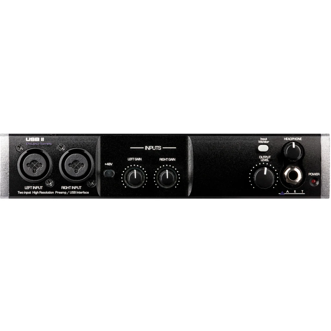 ART USBII 32-bit Stereo Audio Interface, 2in/4out 192kHz