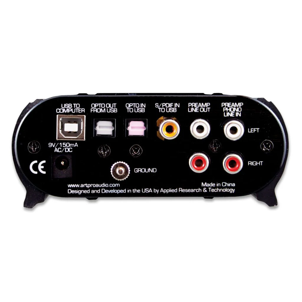 ART USBPHONOPLUSPS Audio Interface w/Phono, Line, SPDIF, Optical - Image 3