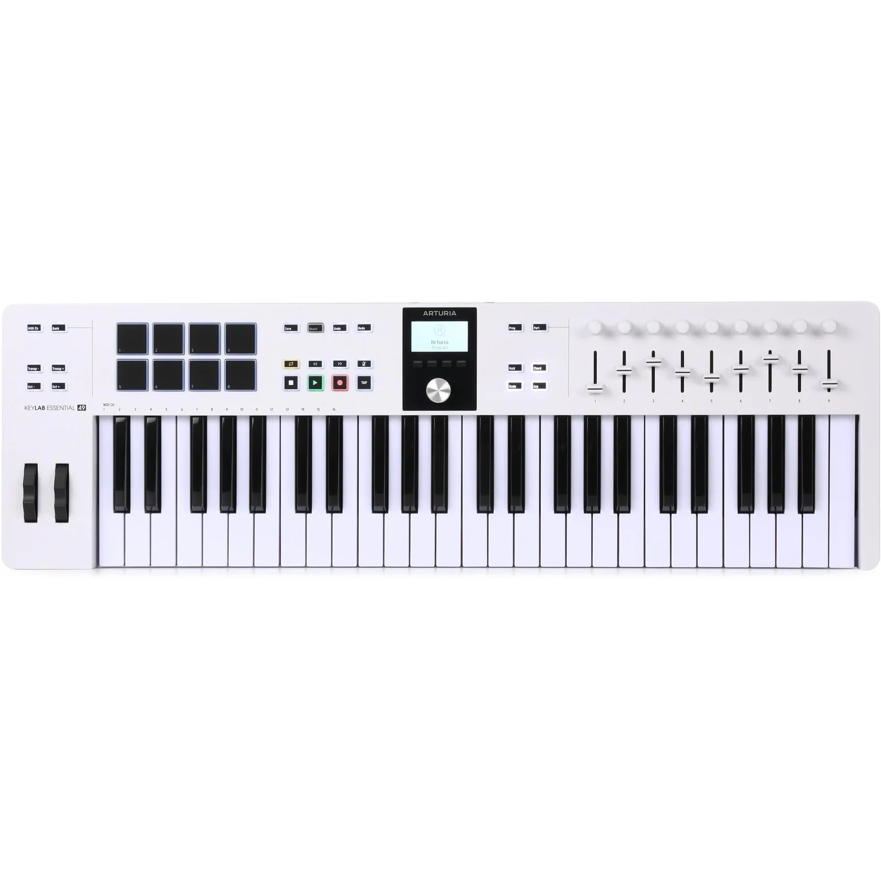 Arturia KEYLAB49-ESS-3-WH 49-Key KeyLab Essential 3 Keyboard Controller, White