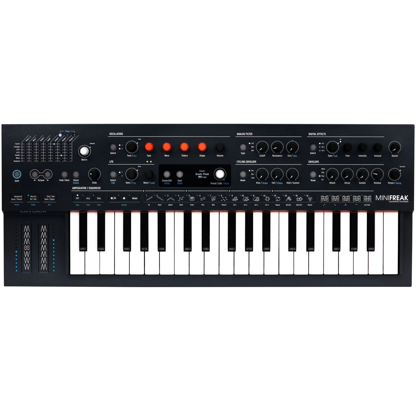 Arturia MINIFREAK Polyphonic Hybrid Keyboard Synth