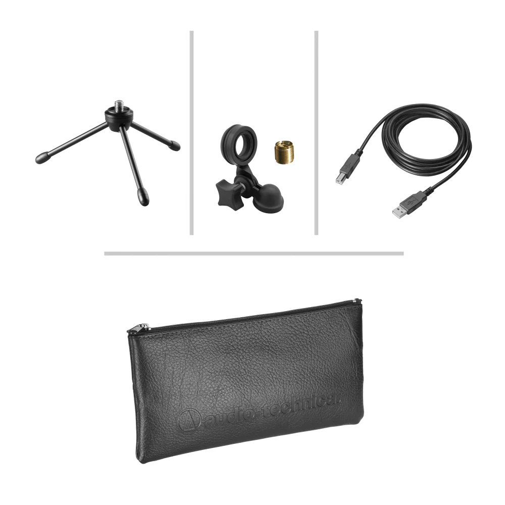 Audio-Technica AT2020USB+ Cardioid Condenser USB Microphone - Image 3