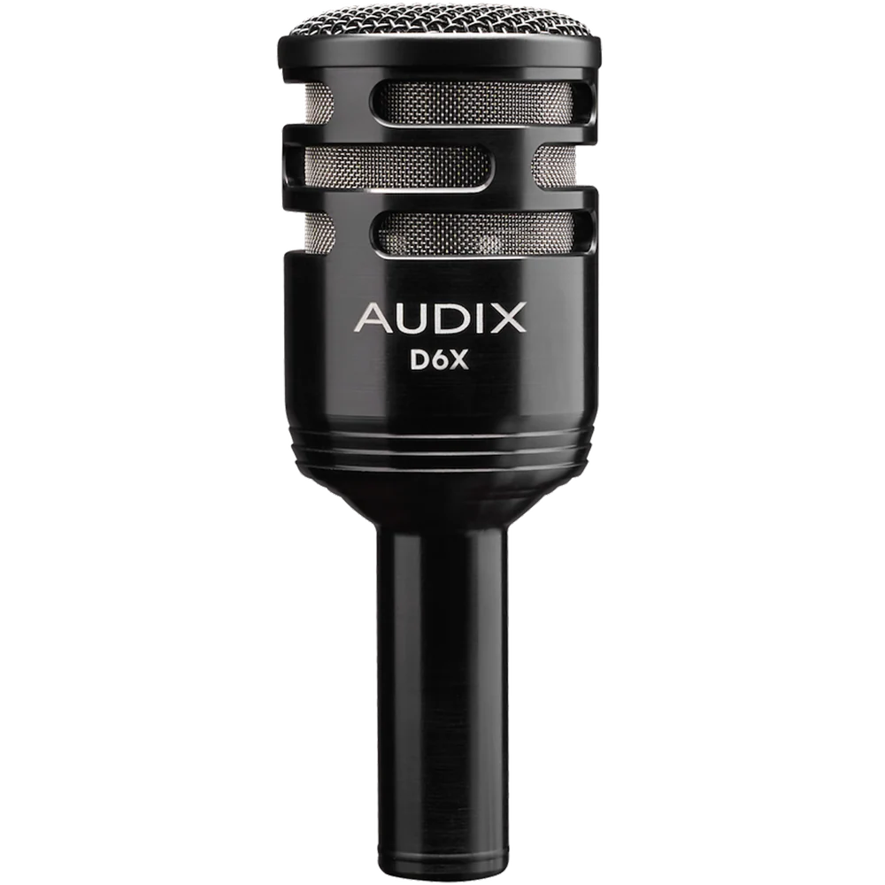 Audix D6X Dynamic Kick Drum Mic w/ Selectable Filter
