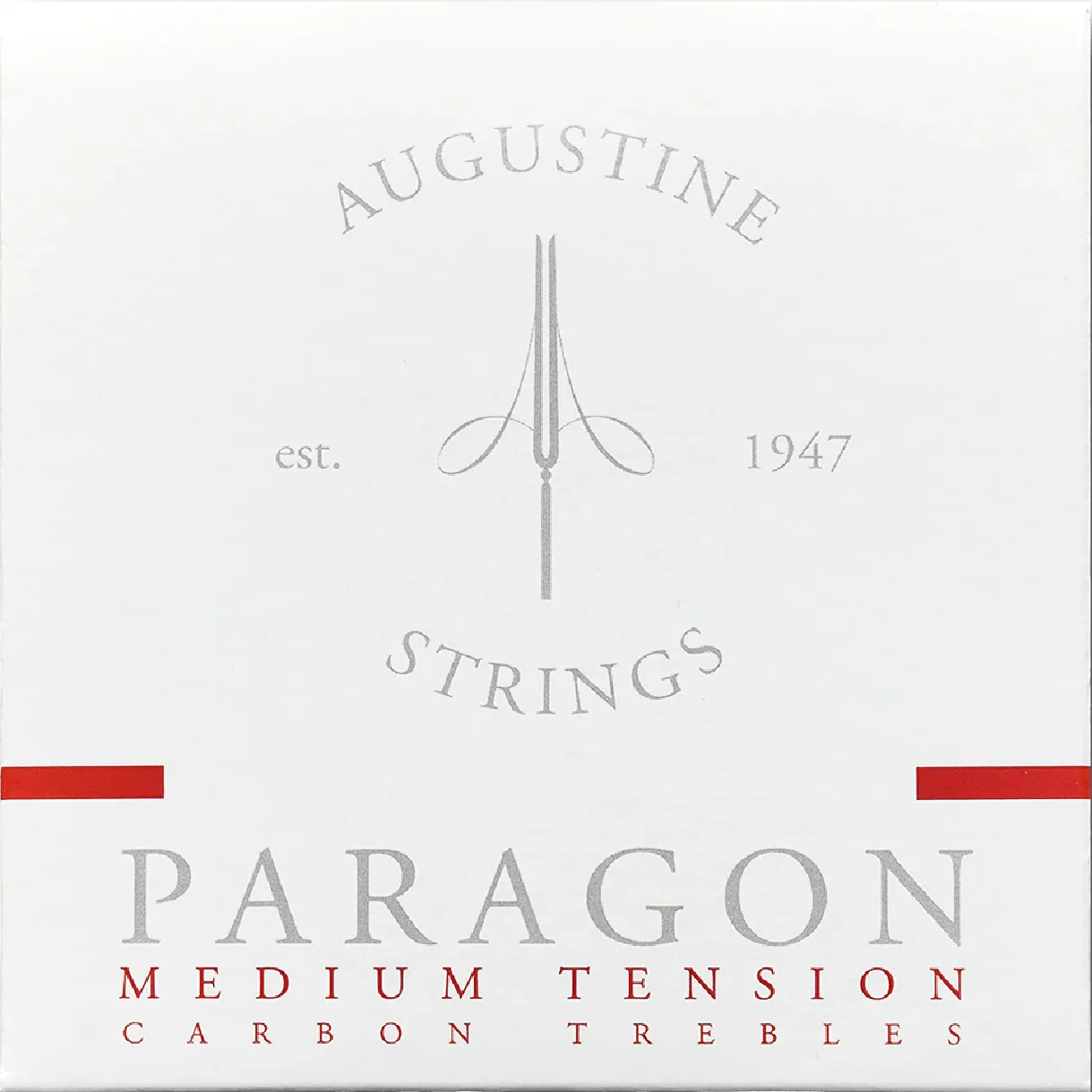 Augustine Strings PARAGON-RED Paragon Nylon Guitar Strings Set, Medium Tension