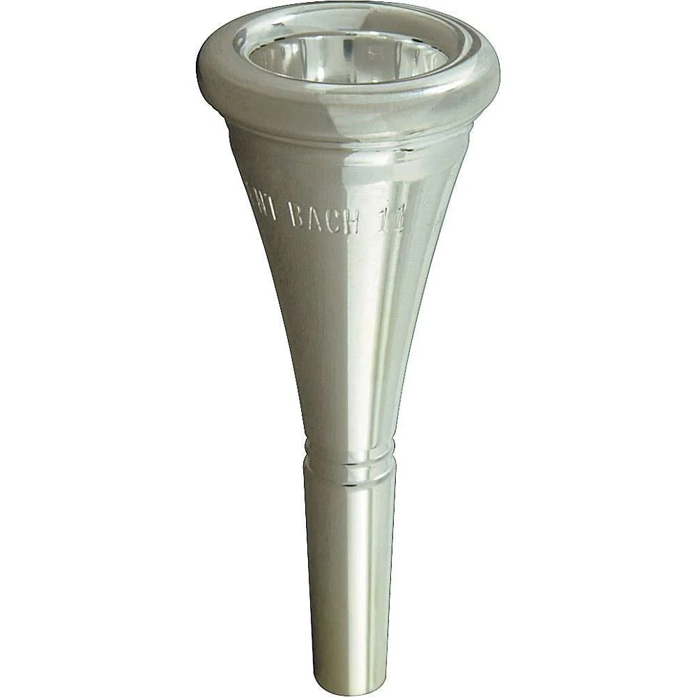 Bach 33611 Mouthpiece, French Horn, Bach, Silver Plate, 11