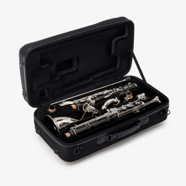 Backun BCLBBALPHA-E-NK-ABS Bass Clarinet with Low Eb and ABS Case - Image 7