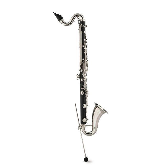 Backun BCLBBALPHA-E-NK-ABS Bass Clarinet with Low Eb and ABS Case - Image 4