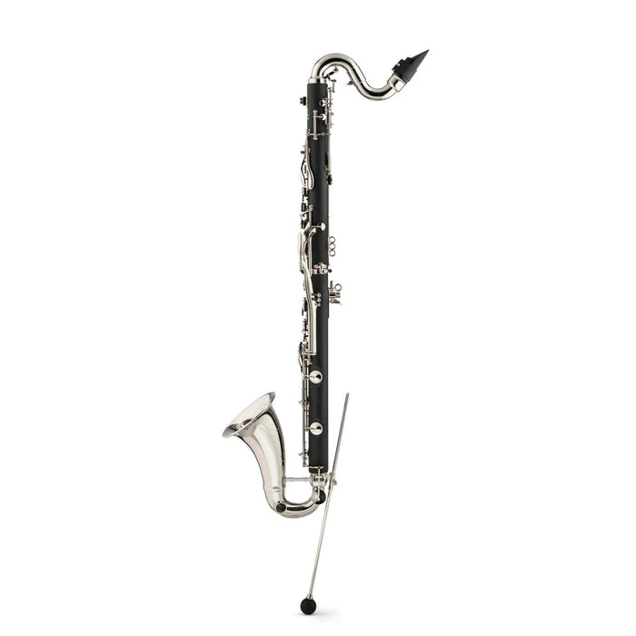 Backun BCLBBALPHA-E-NK-ABS Bass Clarinet with Low Eb and ABS Case - Image 5