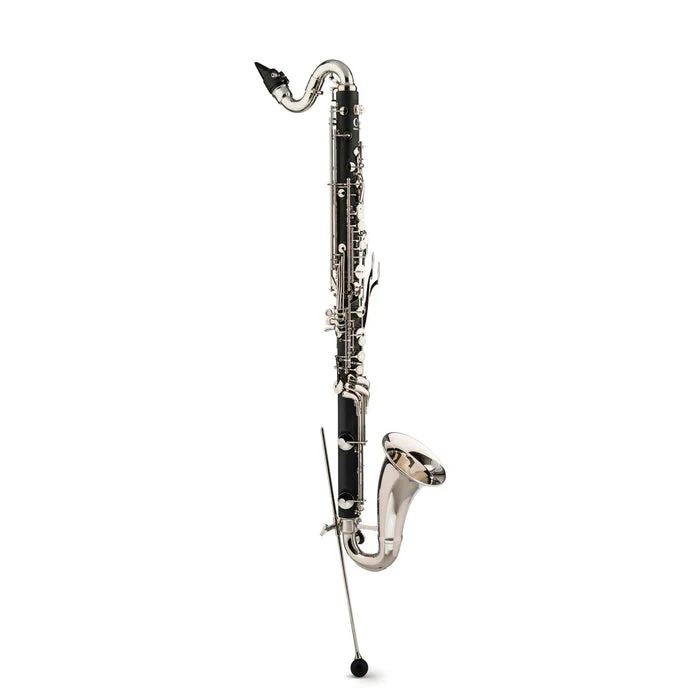 Backun BCLBBALPHA-E-NK-ABS Bass Clarinet with Low Eb and ABS Case