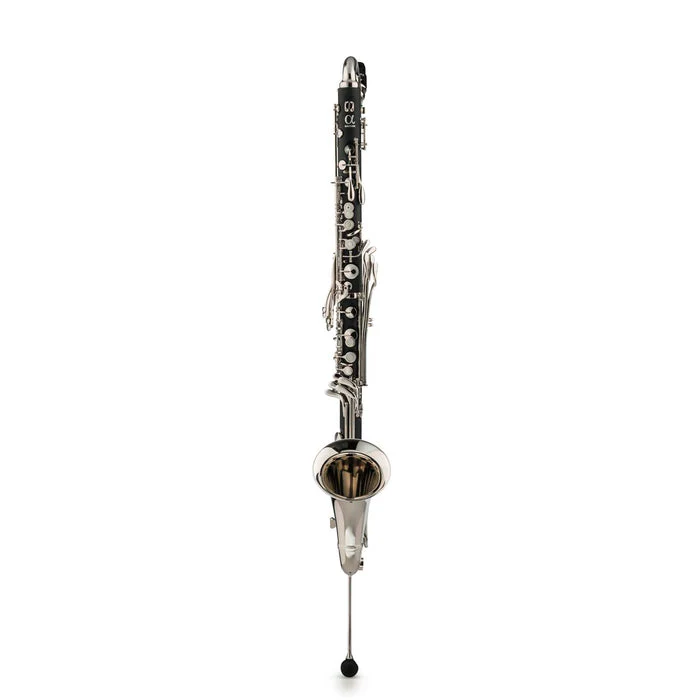 Backun BCLBBALPHA-E-NK-ABS Bass Clarinet with Low Eb and ABS Case - Image 2